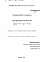 Трудоправовая составляющая в корпоративном праве России тема диссертации по юриспруденции