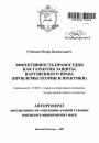 Эффективность правосудия как гарантия защиты нарушенного права тема автореферата диссертации по юриспруденции