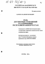 Роль договорных отношений в становлении Республики Башкортостан тема диссертации по юриспруденции
