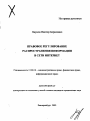 Правовое регулирование распространения информации в сети Интернет тема автореферата диссертации по юриспруденции